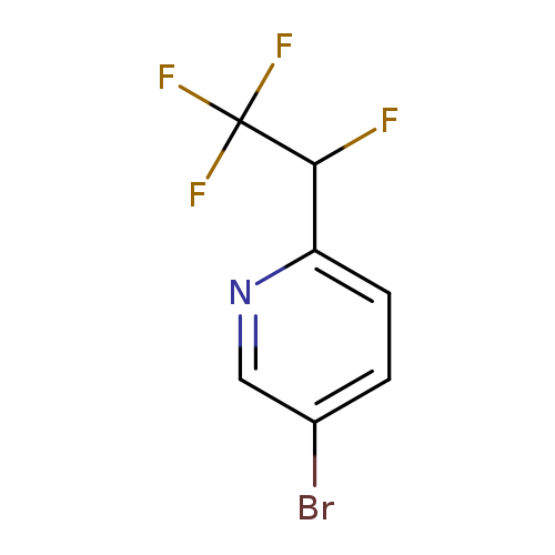 5-bromo-2-(1,2,2,2-tetrafluoroethyl)pyridine