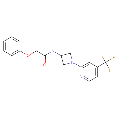 2-phenoxy-N-{1-[4-(trifluoromethyl)pyridin-2-yl]azetidin-3-yl}acetamide