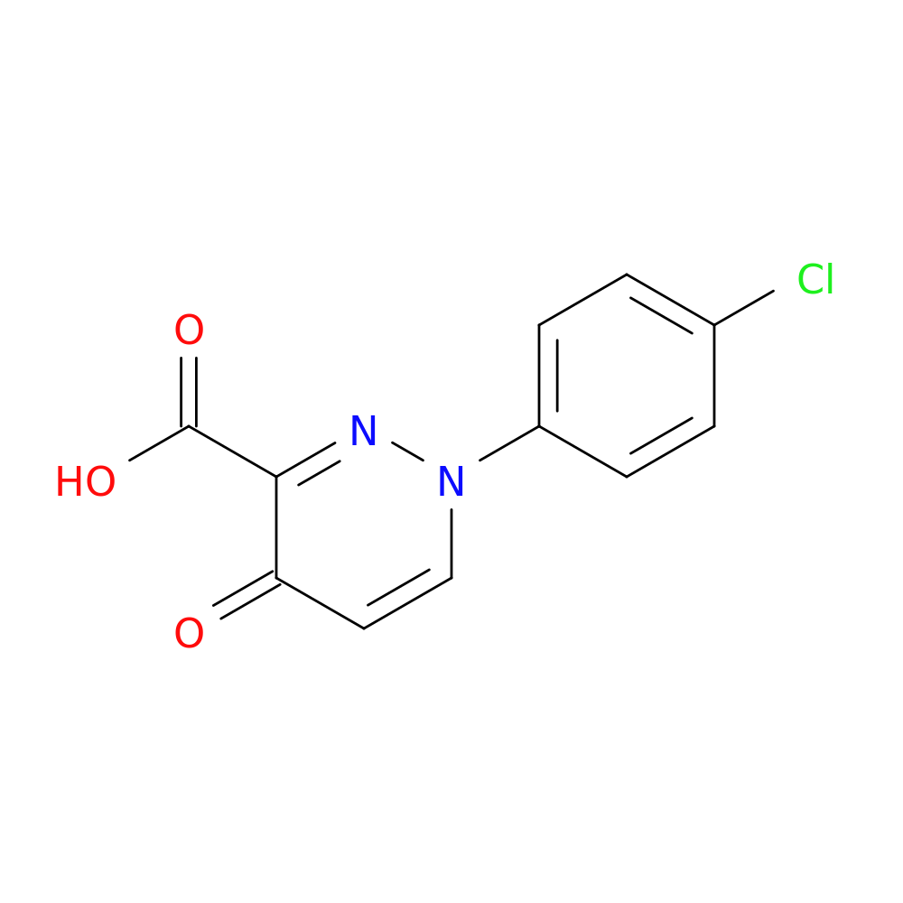 1-(4-Chlorophenyl)-4-oxo-1,4-dihydropyridazine-3-carboxylic acid