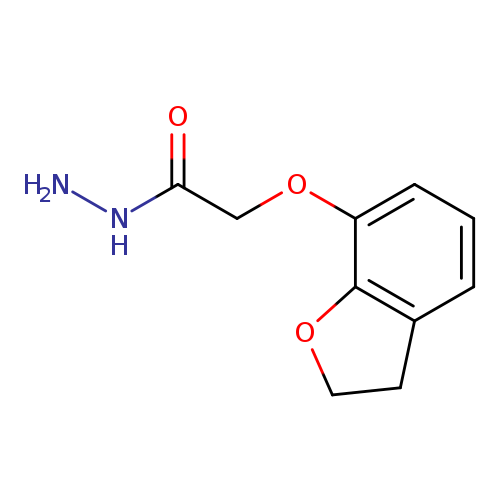 2-(2,3-dihydro-1-benzofuran-7-yloxy)acetohydrazide