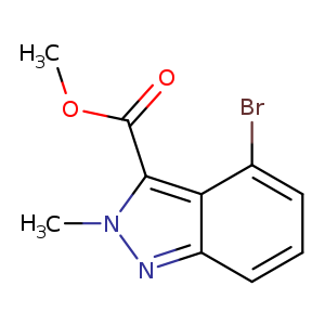 Methyl 4-bromo-2-methyl-2H-indazole-3-carboxylate