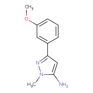 5-(3-Methoxyphenyl)-2-methylpyrazol-3-amine