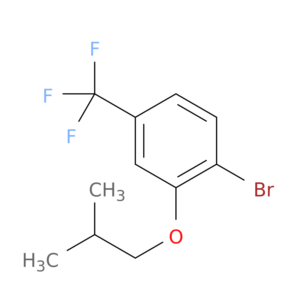1-bromo-2-(2-methylpropoxy)-4-(trifluoromethyl)benzene