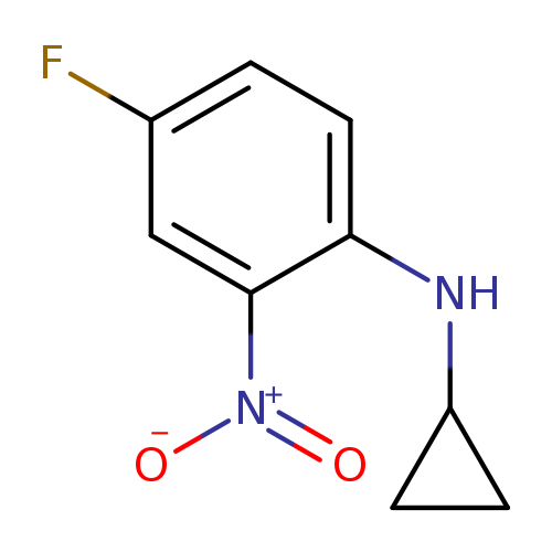 N-Cyclopropyl-4-fluoro-2-nitroaniline