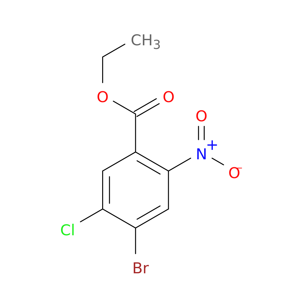 Ethyl 4-bromo-5-chloro-2-nitrobenzoate