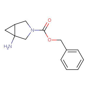 3-Azabicyclo[3.1.0]hexane-3-carboxylic acid, 1-amino-, phenylmethyl ester