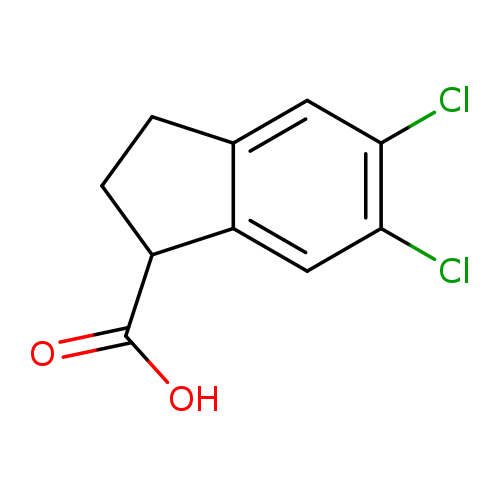5,6-DICHLORO-2,3-DIHYDRO-1H-INDENE-1-CARBOXYLIC ACID