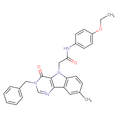 2-{3-benzyl-8-methyl-4-oxo-3H,4H,5H-pyrimido[5,4-b]indol-5-yl}-N-(4-ethoxyphenyl)acetamide