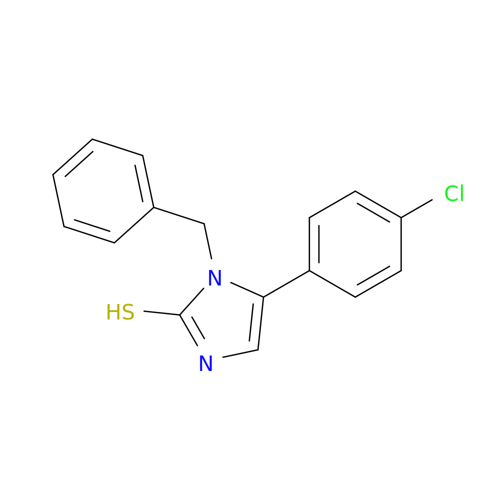 1-Benzyl-5-(4-chlorophenyl)-1h-imidazole-2-thiol
