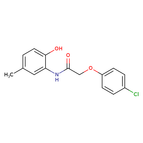 2-(4-chlorophenoxy)-N-(2-hydroxy-5-methylphenyl)acetamide