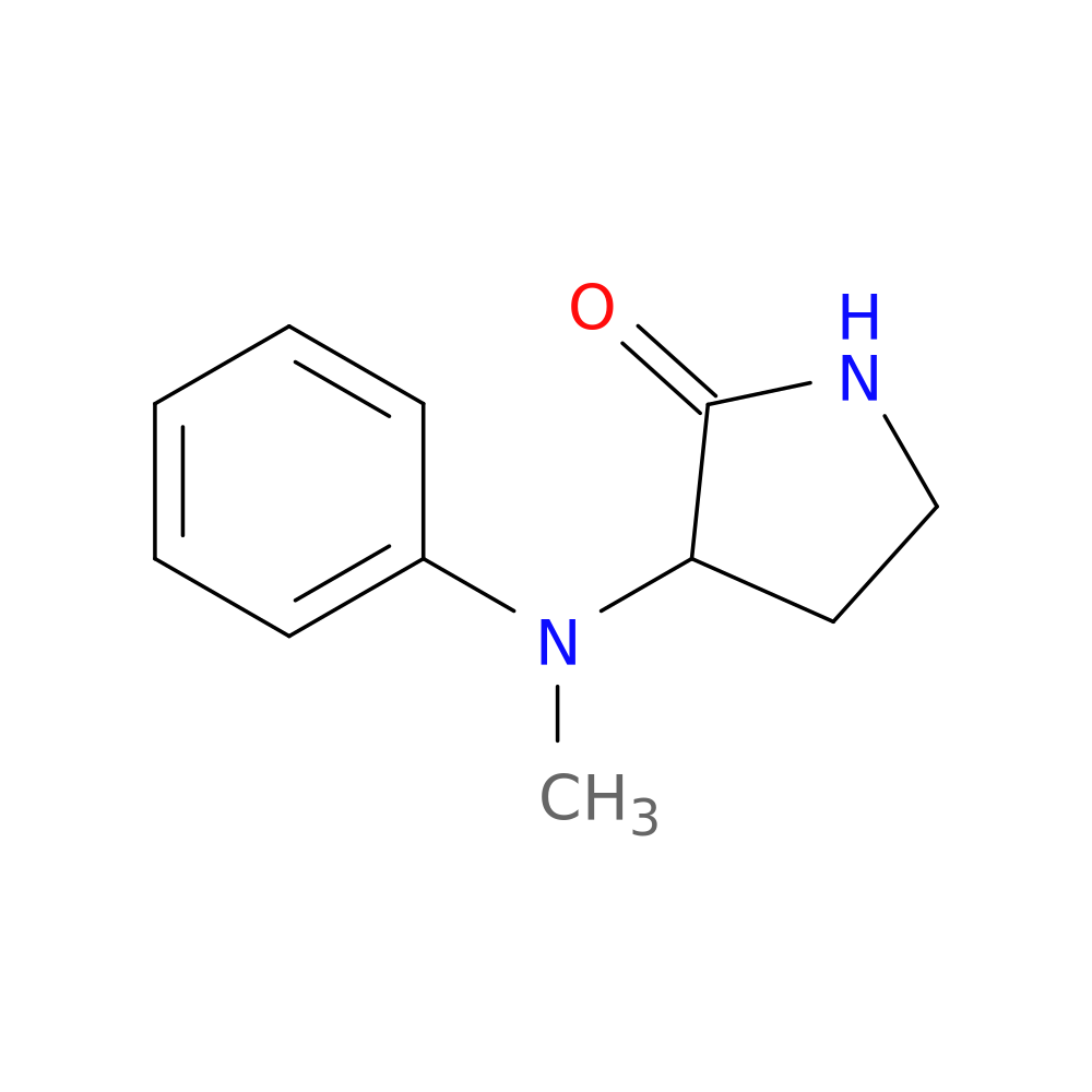 3-[methyl(phenyl)amino]pyrrolidin-2-one