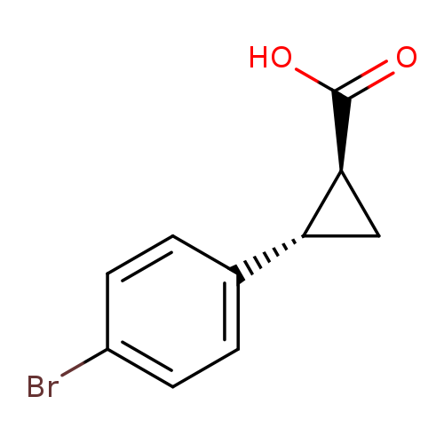 (1S,2S)-2-(4-Bromophenyl)cyclopropanecarboxylic acid