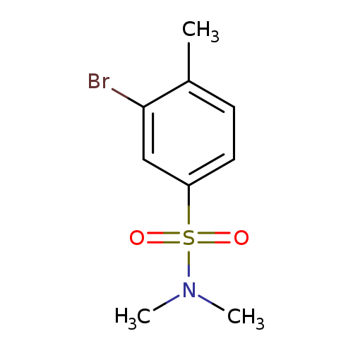 N,N-Dimethyl 3-bromo-4-methylbenzenesulfonamide