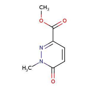 3-Pyridazinecarboxylic acid, 1,6-dihydro-1-Methyl-6-oxo-, Methyl ester