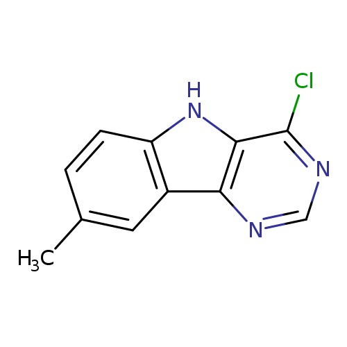 4-Chloro-8-methyl-5h-pyrimido[5,4-b]indole