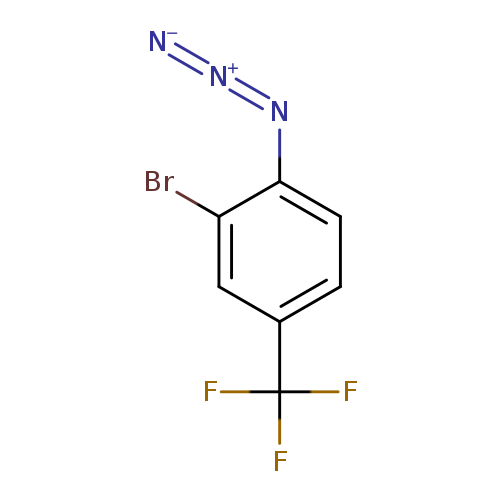 1-azido-2-bromo-4-(trifluoromethyl)benzene