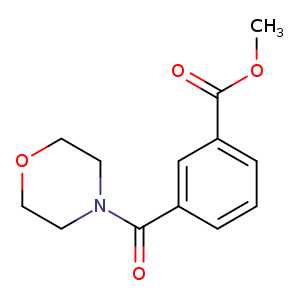 Methyl 3-[(morpholin-4-yl)carbonyl]benzoate