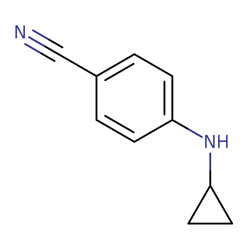 Benzonitrile, 4-(cyclopropylamino)-