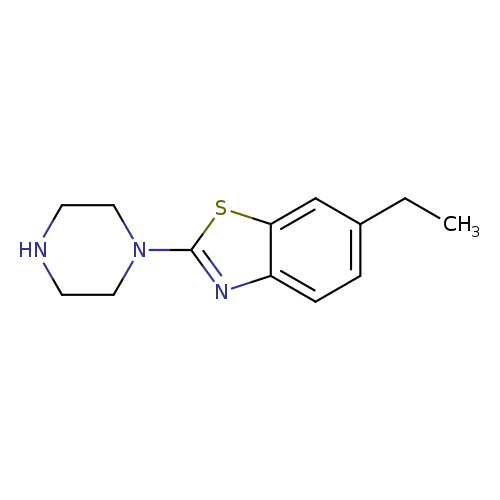 6-Ethyl-2-piperazin-1-yl-1,3-benzothiazole