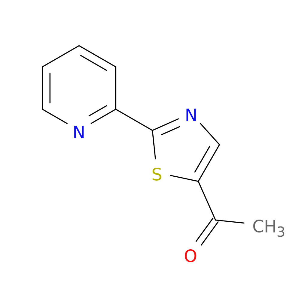 1-[2-(pyridin-2-yl)-1,3-thiazol-5-yl]ethan-1-one