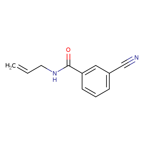 3-cyano-N-(prop-2-en-1-yl)benzamide
