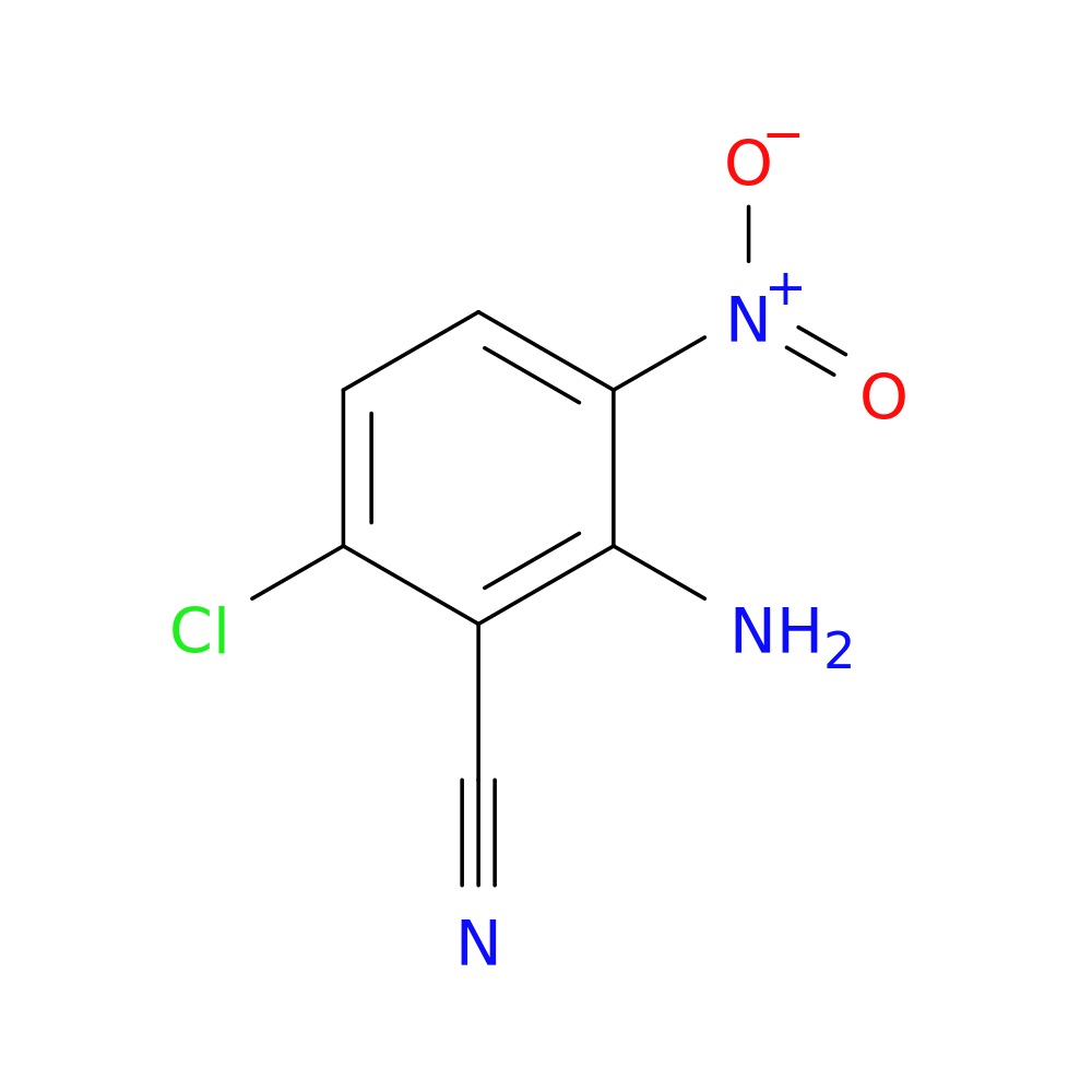 2-Amino-6-chloro-3-nitrobenzonitrile