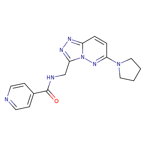N-{[6-(pyrrolidin-1-yl)-[1,2,4]triazolo[4,3-b]pyridazin-3-yl]methyl}pyridine-4-carboxamide