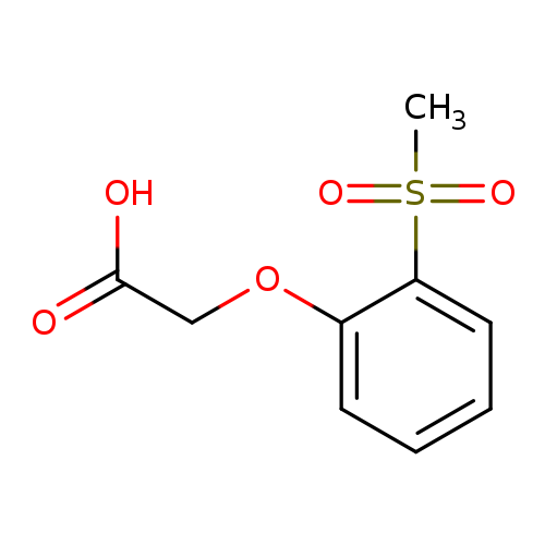 2-(2-(Methylsulfonyl)phenoxy)acetic acid