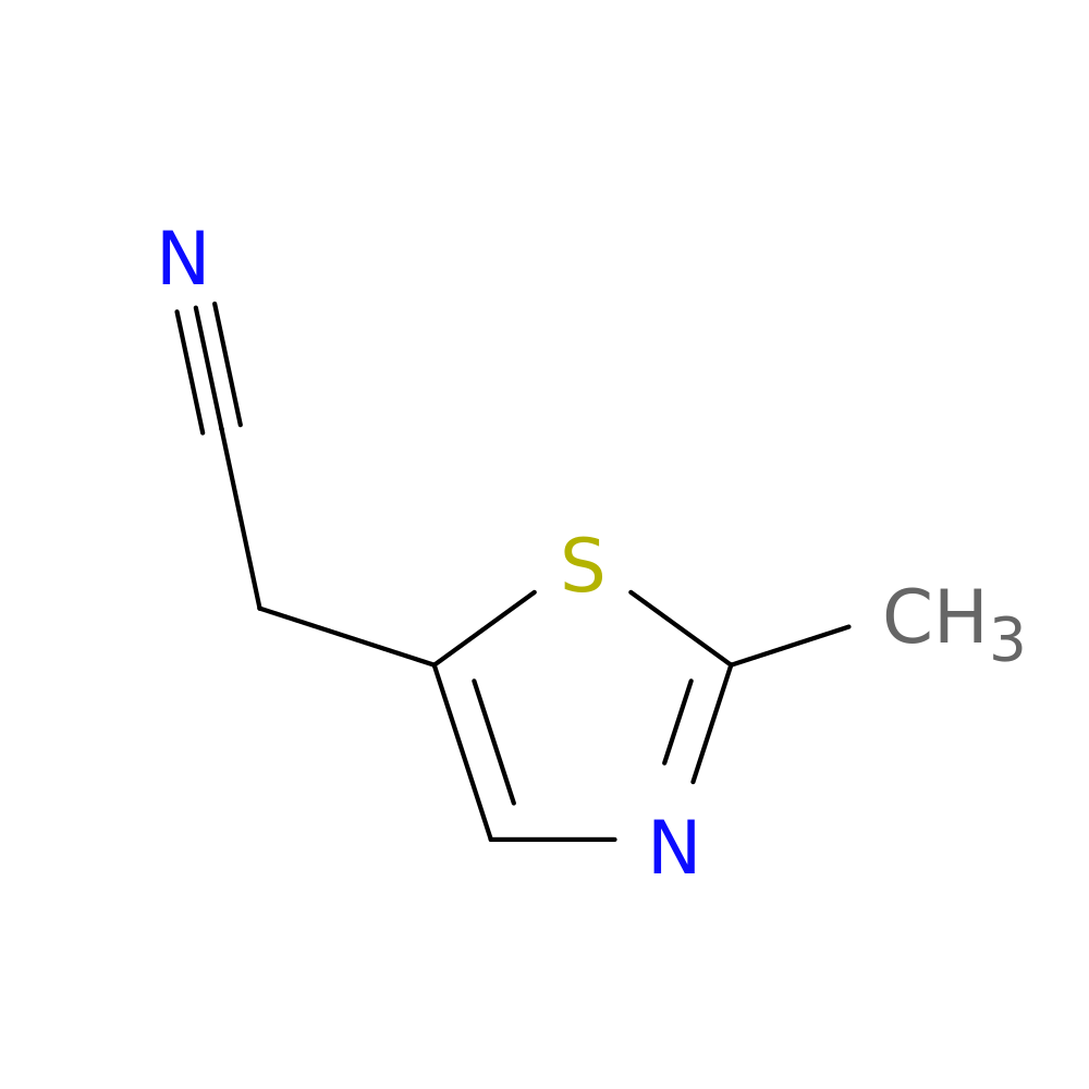 2-(2-methyl-1,3-thiazol-5-yl)acetonitrile