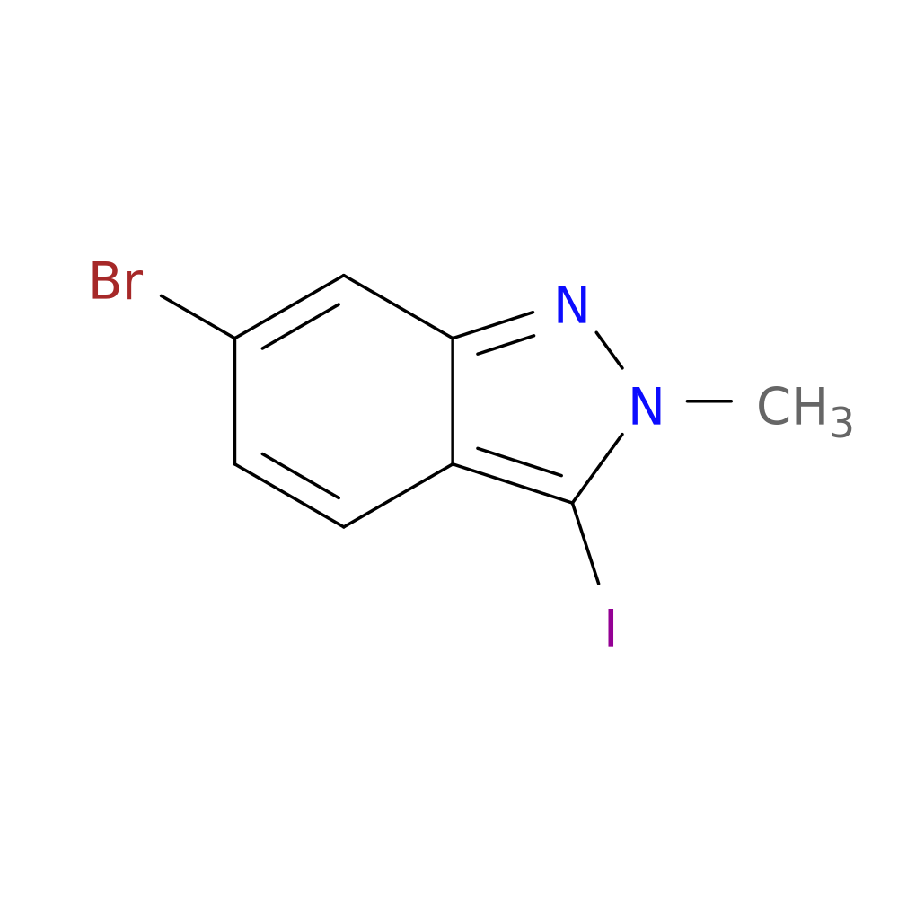 6-bromo-3-iodo-2-methyl-2H-indazole