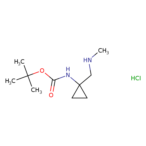tert-butylN-{1-[(methylamino)methyl]cyclopropyl}carbamatehydrochloride