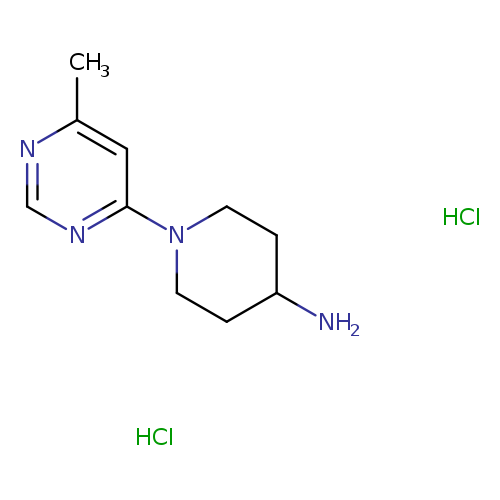 1-(6-Methylpyrimidin-4-yl)piperidin-4-amine dihydrochloride