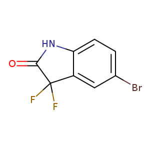 5-bromo-3,3-difluoro-2,3-dihydro-1H-indol-2-one