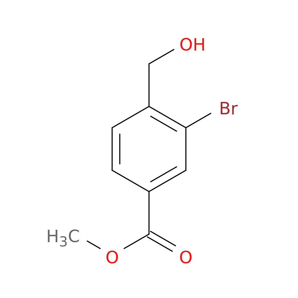 Methyl 3-bromo-4-(hydroxymethyl)benzoate