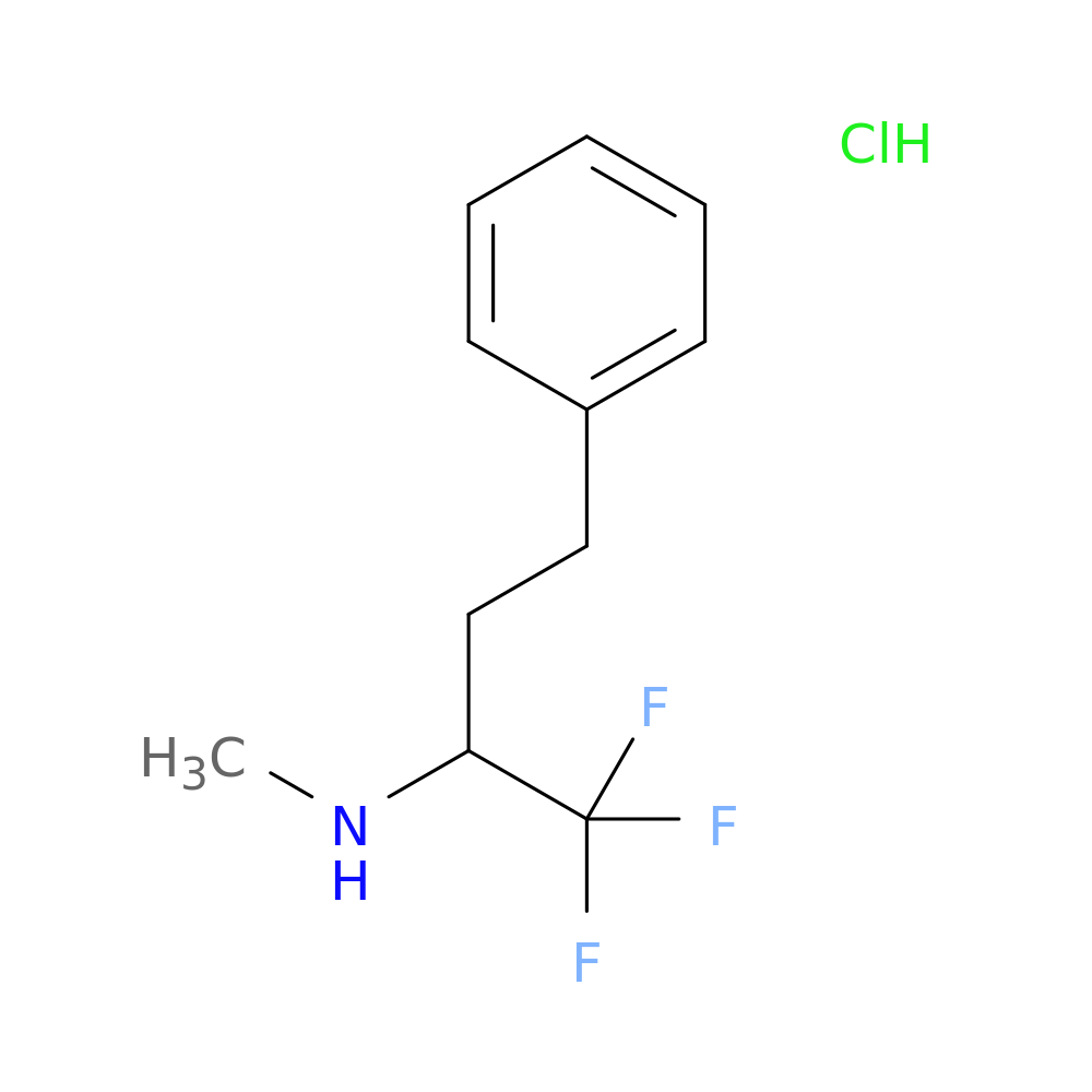methyl(1,1,1-trifluoro-4-phenylbutan-2-yl)amine hydrochloride