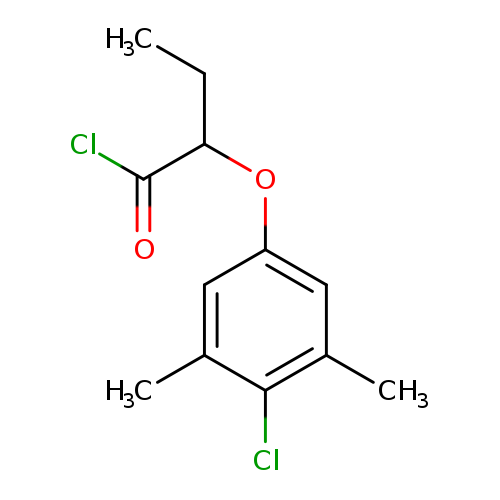 2-(4-Chloro-3,5-dimethylphenoxy)butanoyl chloride
