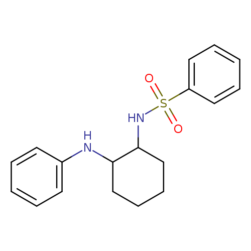 N-[2-(phenylamino)cyclohexyl]benzenesulfonamide