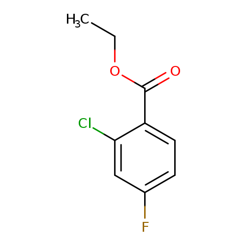 Benzoic acid, 2-chloro-4-fluoro-, ethyl ester