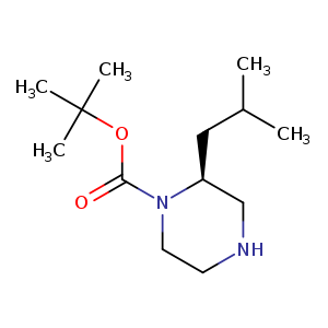 (S)-tert-Butyl 2-isobutylpiperazine-1-carboxylate