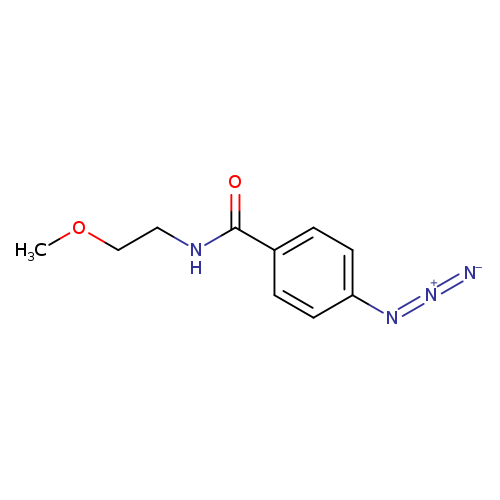 4-Azido-n-(2-methoxyethyl)benzamide