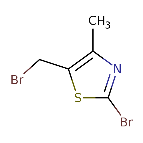 2-bromo-5-(bromomethyl)-4-methyl-1,3-thiazole