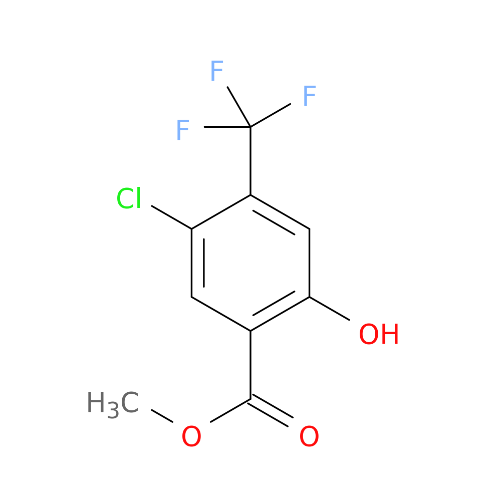 Methyl 5-chloro-2-hydroxy-4-(trifluoromethyl)benzoate