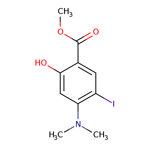 methyl 4-(dimethylamino)-2-hydroxy-5-iodobenzoate