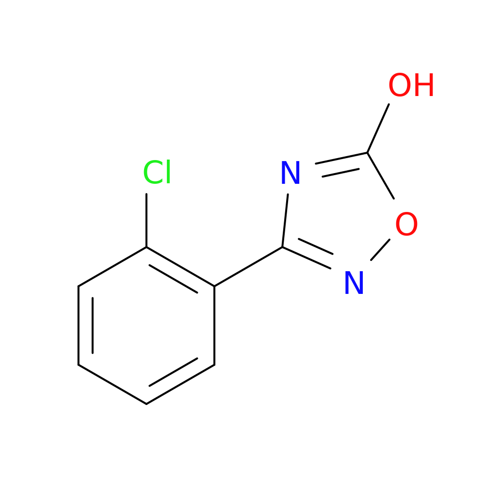 3-(2-chlorophenyl)-1,2,4-oxadiazol-5-ol