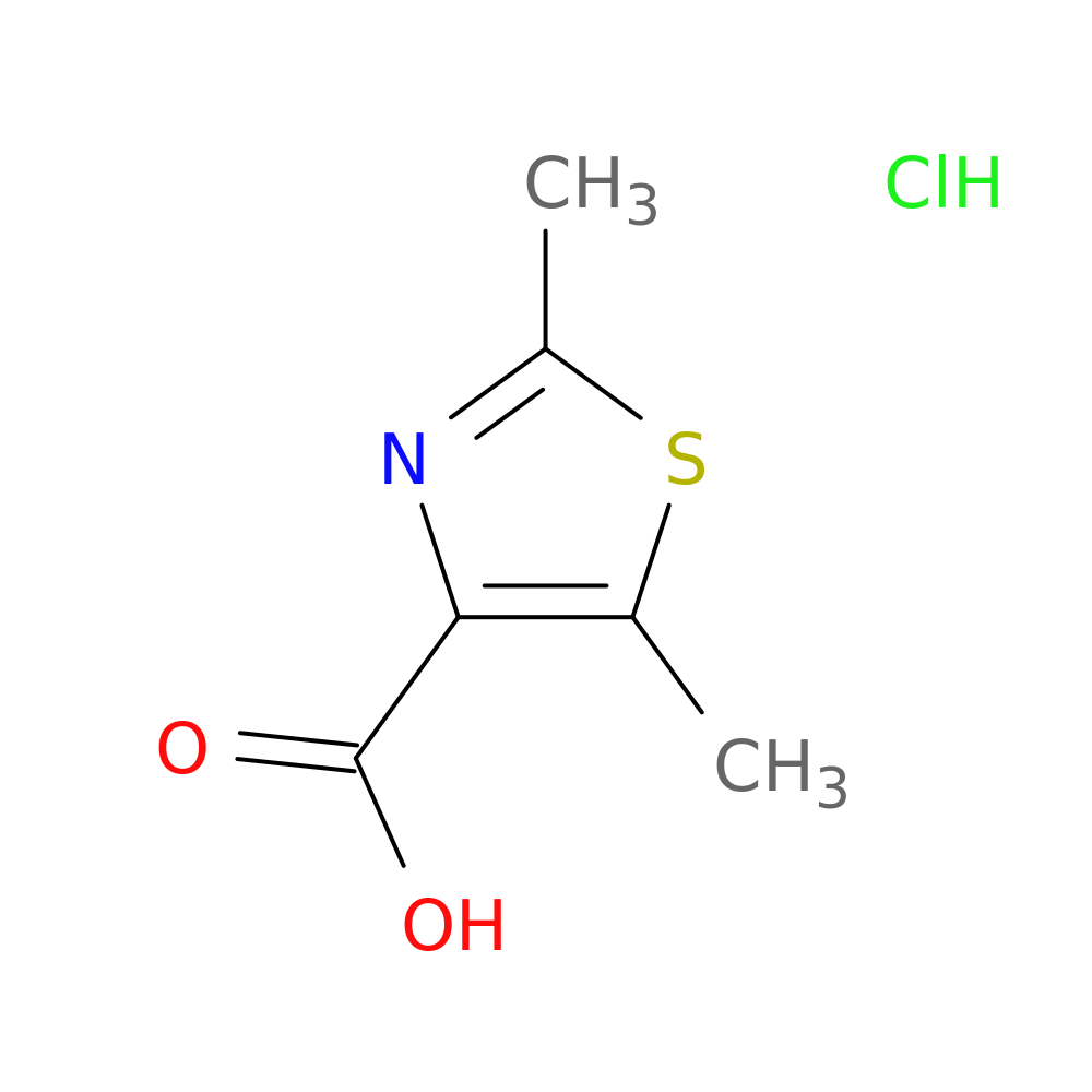 dimethyl-1,3-thiazole-4-carboxylic acid hydrochloride