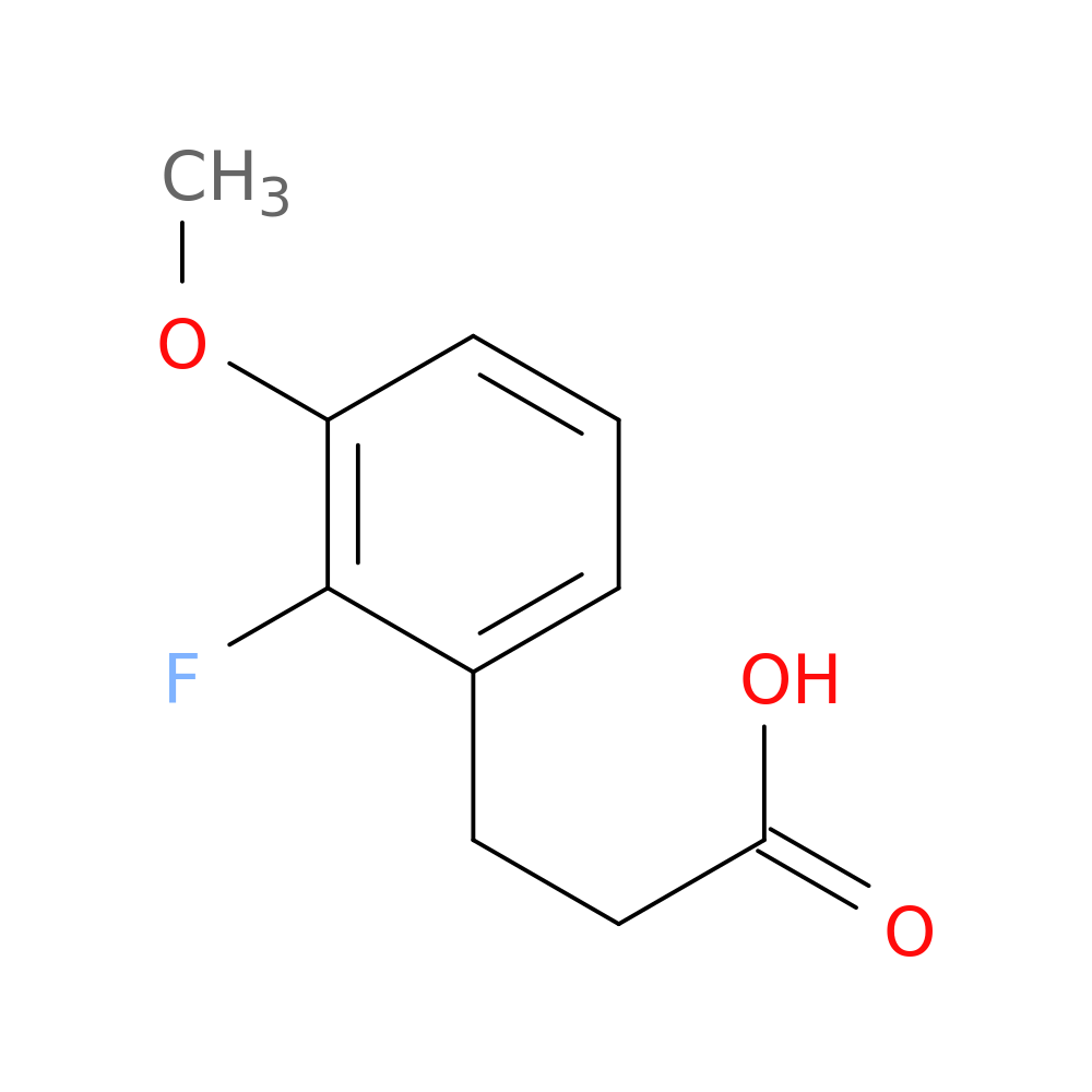 3-(2-Fluoro-3-methoxyphenyl)propanoic acid