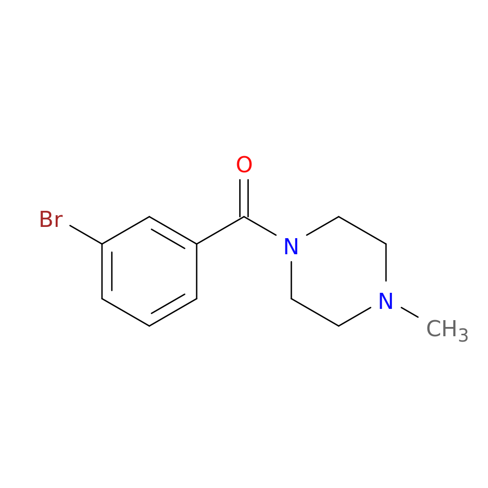 (3-Bromophenyl)(4-methylpiperazin-1-yl)methanone