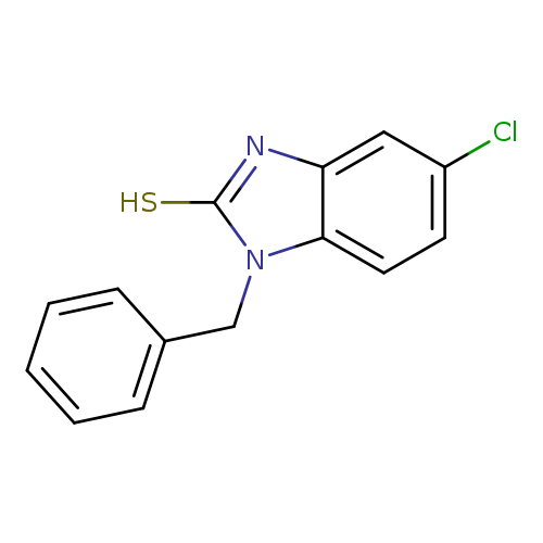 2H-Benzimidazole-2-thione, 5-chloro-1,3-dihydro-1-(phenylmethyl)-