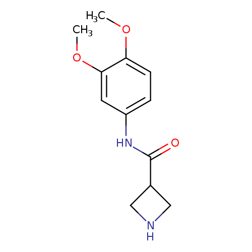 N-(3,4-dimethoxyphenyl)azetidine-3-carboxamide