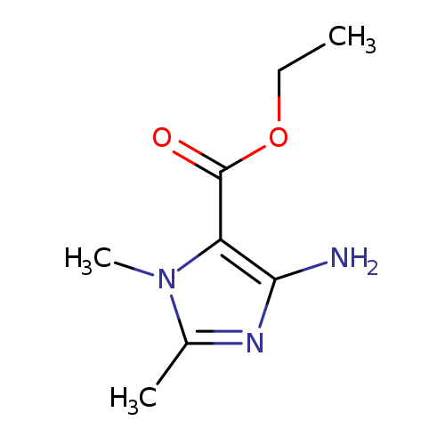 ethyl 4-amino-1,2-dimethyl-1H-imidazole-5-carboxylate